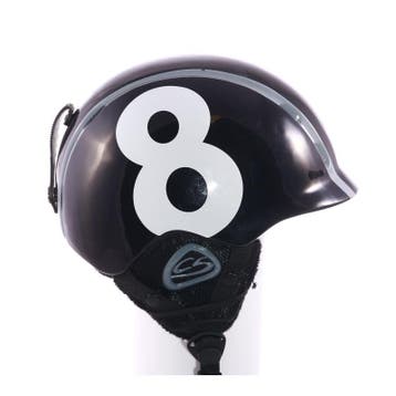 51 52 53 skihelm/snowboardhelm COX SWAIN TUKINO, Black, vers, Verzenden