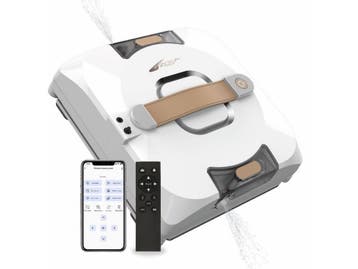 Zoef Robot Bobbie 4.0 - robot ramenwasser - waterspray - wit, Huis en Inrichting, Verzenden, Zo goed als nieuw