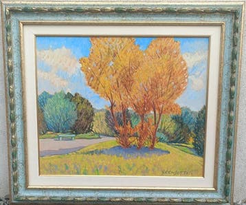 Vincenzo Censotti (1913-2005) - Paesaggio Primaverile