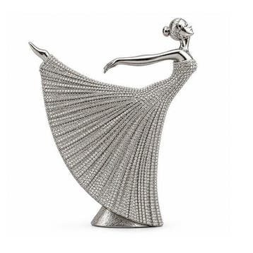 Beeldje - Luxury Dancer Sculpture Ballerina Figurine - Hars, Antiek en Kunst