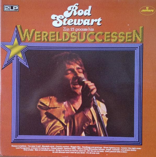Rod Stewart - Wereldsuccessen, Cd's en Dvd's, Vinyl | Pop, Gebruikt, Verzenden