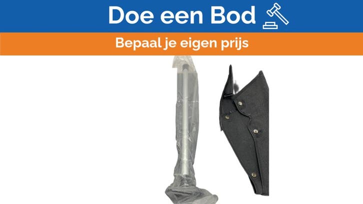 Bieden: Uttern T70 Black Canvass Bow Cover with, Watersport en Boten, Bootonderdelen, Ophalen of Verzenden