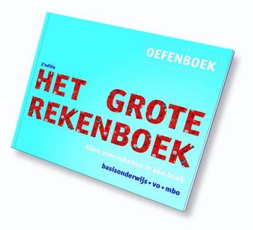Het grote rekenboek oefenboek / Het Grote Rekenboek, Boeken, Verzenden, Gelezen, Marijke van der Mark
