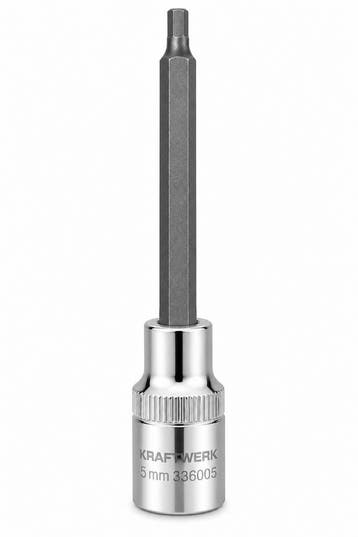 KRAFTWERK 336005 Lange Inbus Bitdop 5 mm 1/2 – 100 mm, Verzenden, Nieuw