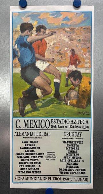 Donat Sauri - Alemania - Alemania Federal vs Uruguay -