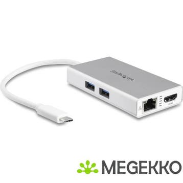 StarTech.com USB-C Multiport laptop adapter Power Delivery, Verzenden, Nieuw