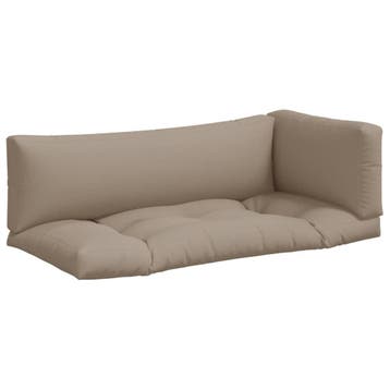 Palletkussens Taupe: 41% Korting - Retour Deal, Verzenden, Zo goed als nieuw, Overige materialen