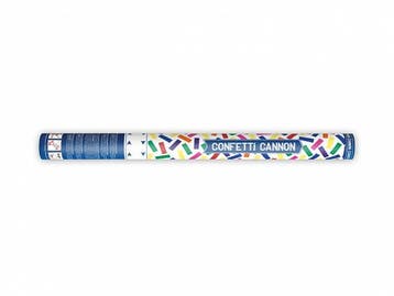 Confetti Kanon Gekleurd 60cm, Verzenden, Nieuw
