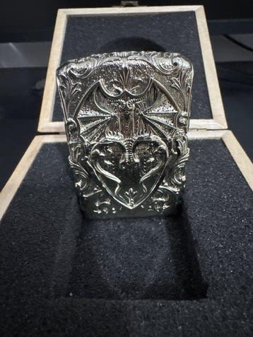 Zippo - custom - Aansteker - Zamak, Verguld, Verzilverd