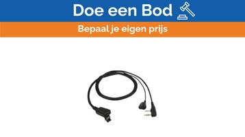 Bieden: Icom EMC-11 Clip Microphone with Earphone for Handh, Ophalen of Verzenden