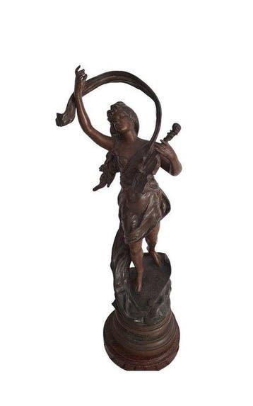 Henryk II Kossowski (1855-1921) - sculptuur, Musique /