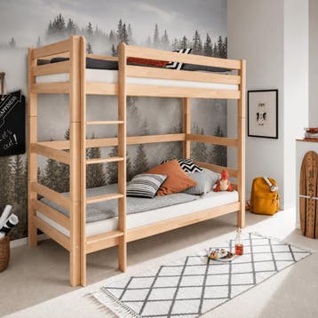 Infanskids Pino Stapelbed XL 90x200 Beuken