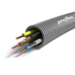 Preflex voorbedrade buis 25mm + VOB 5G4mm² rol 50m, Ophalen of Verzenden