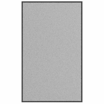 vidaXL Deurmat 90x150 cm grijs, Verzenden, Nieuw