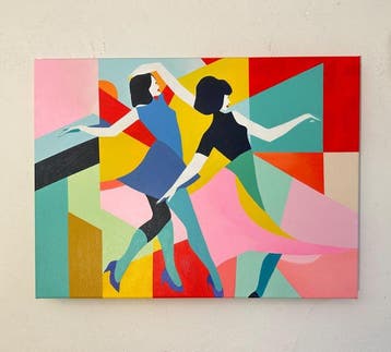 Barbara Schaumann - Into the weekend, Antiek en Kunst