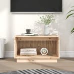 vidaXL Tv-meubel 60x35x35 cm massief grenenhout, Huis en Inrichting, Kasten |Televisiemeubels, Verzenden, Nieuw