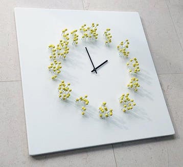 horloge murale / sculpture murale - JAN PAUL - Moderne Bois,