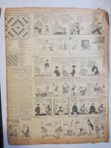 Krazy Kat - Daily Strips - 20 Krantenpaginas en strips -, Boeken, Nieuw