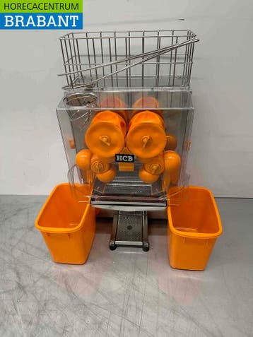 HCB RVS Automatische Sinaasappelpers citruspers 230V Horeca, Ophalen of Verzenden, Nieuw in verpakking