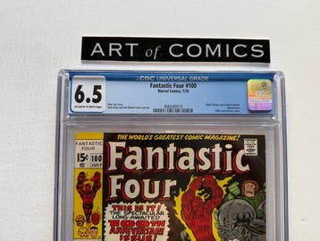 Fantastic Four #100 - CGC 6.5 - Mad Thinker, Puppet Master