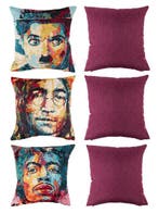 Set van 3 Gobelin kussenslopen ARTICON – Iconische