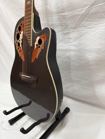 Lintage Guitars - OVT-132-LG (Semi-Acoustic, Silver Sparkle)