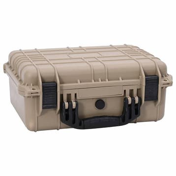 vidaXL Harde koffer Zand 40,5 x 33 x 17,5 cm Polypropyleen, Audio, Tv en Foto, Foto | Cameratassen, Verzenden, Nieuw