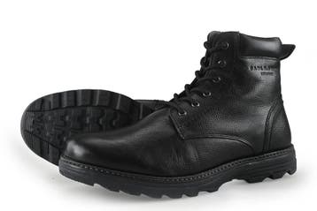 Tommy Hilfiger Veterboots in maat 43 Zwart, Kleding | Heren, Schoenen, Verzenden, Zwart, Zo goed als nieuw, Boots