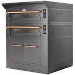 Modulaire Pizzaoven | VISOR | Zwart | Elektrisch | 6x Ø35cm, Verzenden, Nieuw in verpakking