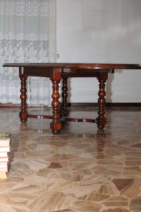 Table - Bois dur - Table extensible, Antiquités & Art, Curiosités & Brocante