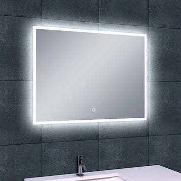 LED Spiegel 80x60cm | 20W | 6400K | Dimbaar & Verwarmd, Huis en Inrichting, Woonaccessoires | Spiegels, Verzenden, Nieuw