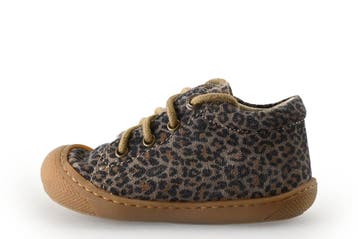 Naturino Veterschoenen Meisjes in maat 22 Panter, Verzenden, Schoenen