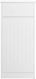 2dekans | SoBuy - Laundry Cabinet - 40 x 39 x 86 cm - Wit, Ophalen of Verzenden, Nieuw
