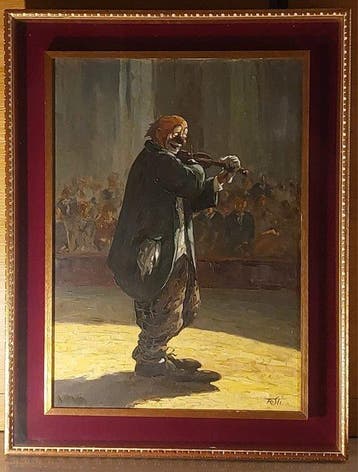 Riccardo Tosti (1910-1986) - Pagliaccio