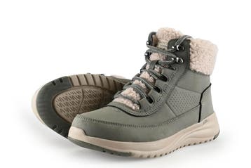 Skechers Veterboots in maat 38 Groen, Skechers, Verzenden, Overige typen, Zo goed als nieuw