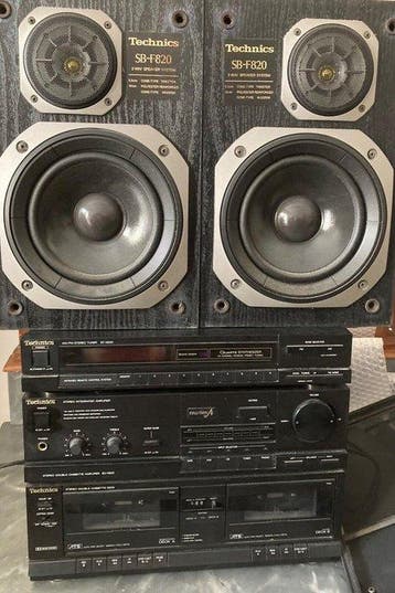Technics - SU-X820 - ST-X830 - SB-F820 Hifi-set - Diverse, TV, Hi-fi & Vidéo