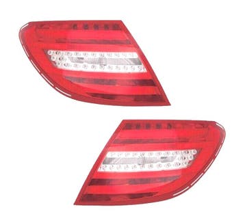 Feux Arrière Pour Mercedes Classe C W204 Berline 10-14 Led, Verzenden