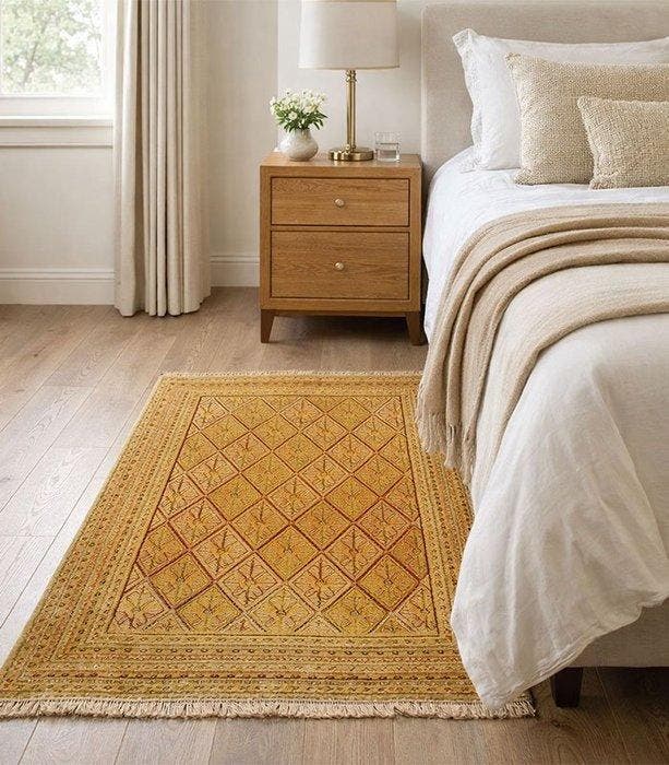 Nimbaft - Vloerkleed - 126 cm - 86 cm, Huis en Inrichting, Stoffering | Tapijten en Vloerkleden