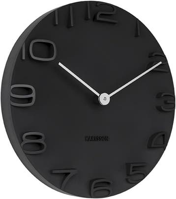 Scandinavische Karlsson Wandklok On The Edge (42cm) - Gee..., Huis en Inrichting, Verzenden, Zo goed als nieuw, Wandklok