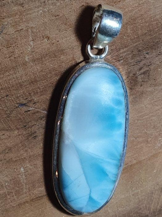 Topkwaliteit Premium Larimar. Uitzonderlijke kwaliteit,, Collections, Minéraux & Fossiles