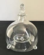 Fles - antieke wespenvanger in mondgeblazen glas, Antiek en Kunst