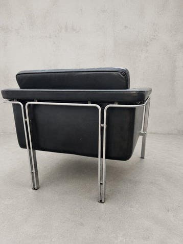 Kill International - Horst Bruning - Fauteuil - Leder, Staal