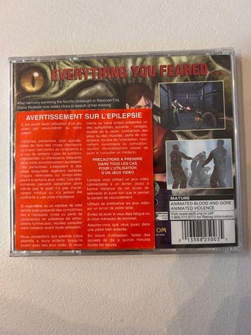 Capcom, Sega - Dreamcast - Resident Evil Code:Veronica, Nieuw