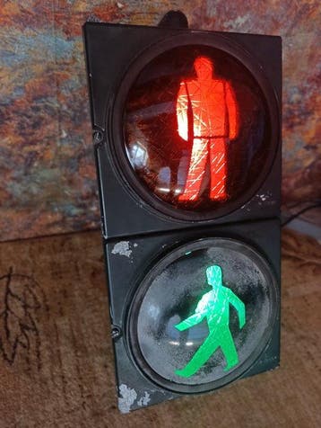 Stoplicht - Glas, aluminium, metaal - Siemens