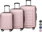 2dekans | TRVLMORE Kofferset - 3 Delig - 38L Handbagage +, Ophalen of Verzenden