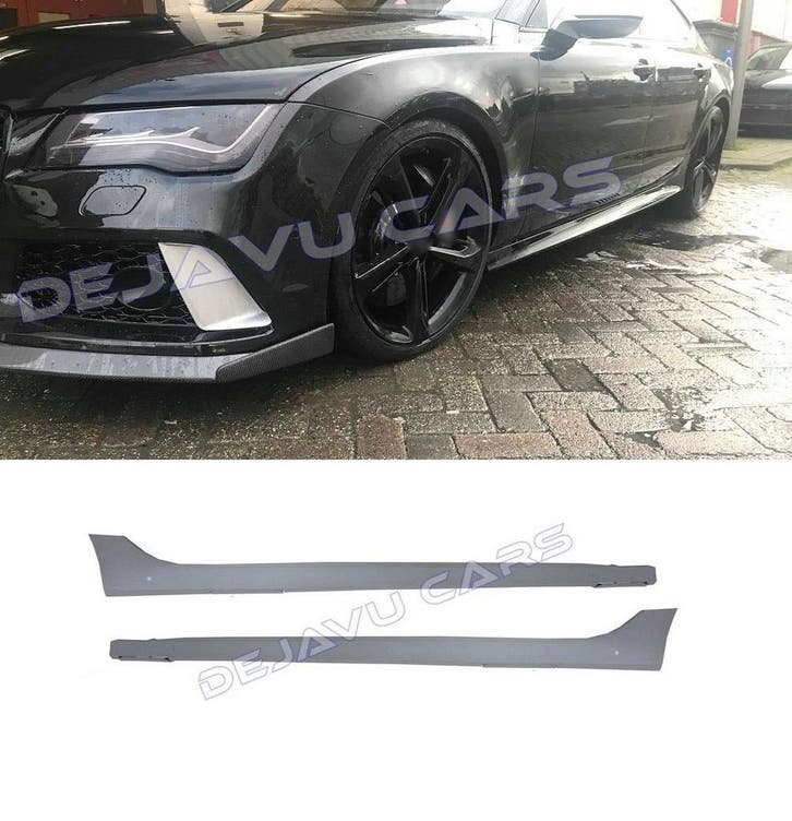 RS7 Look Side skirts voor Audi A7 4G, S line & S7 / RS7, Autos : Divers, Tuning & Styling, Enlèvement ou Envoi