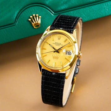 Rolex - Oyster Perpetual Date Gold Plated - 15505 (sg.612) -, Nieuw