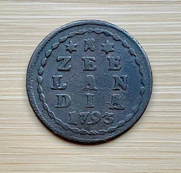 Nederland, Zeeland Duit 1793 (Zonder minimumprijs), Postzegels en Munten