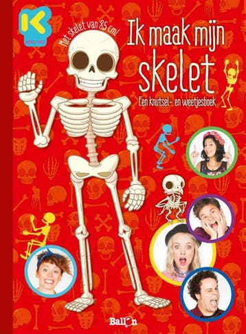 Ik maak mijn skelet: een knutsel- en weetjesboek / Ketnet, Verzenden