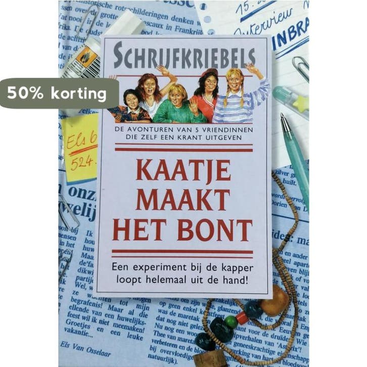 Kaatje maakt het bont / Schrijfkriebels / 5 9789024352302, Boeken, Kinderboeken | Jeugd | 13 jaar en ouder, Zo goed als nieuw